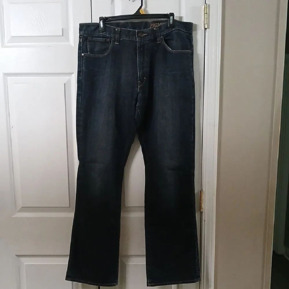 GAP Factory Premium Boot cut Men's Deep Indigo Bootcut Jeans Sz 36/34 NWOT